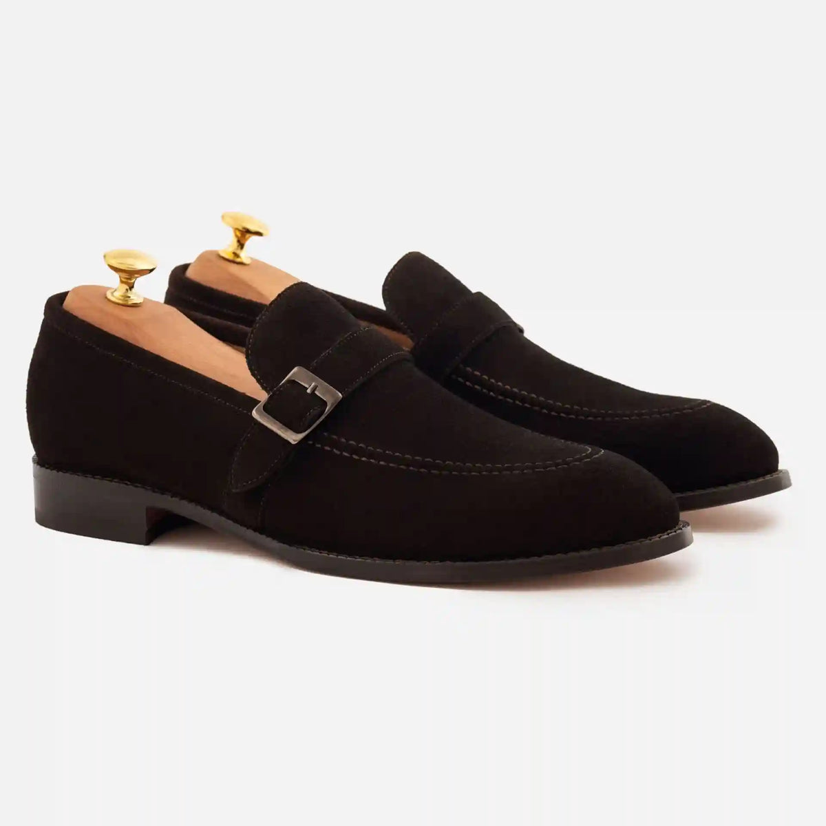 Archie Belted Loafer - Men’s Water-Repellent Suede