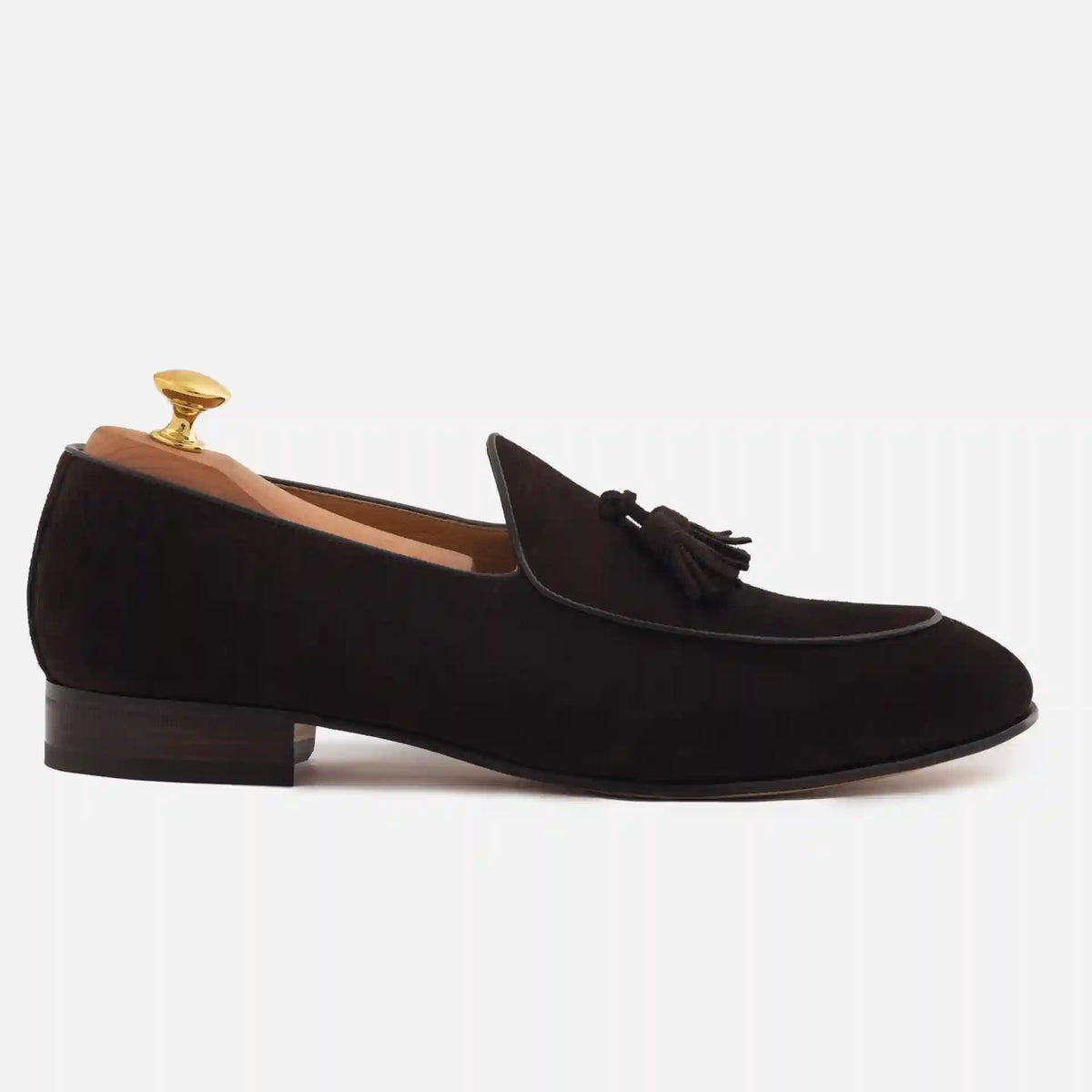 Perry Belgian Loafer - Men’s Water-Repellent Suede